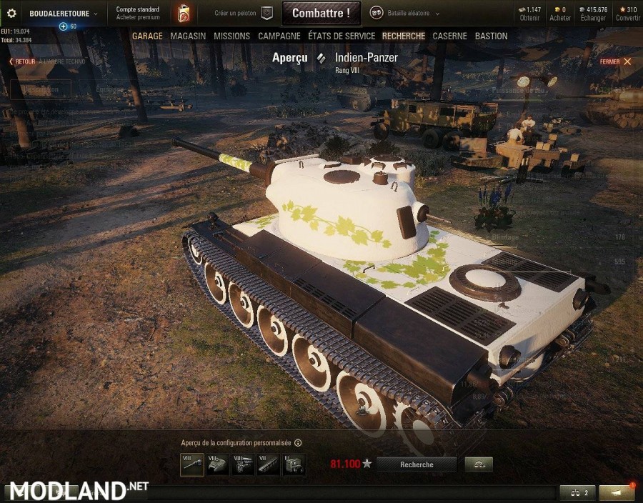 Panzer Indien Skin 1 [1.0.0.1]